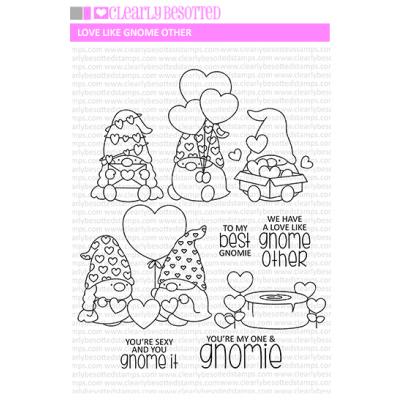 Clearly Besotted Stempel - Love Like Gnome Other